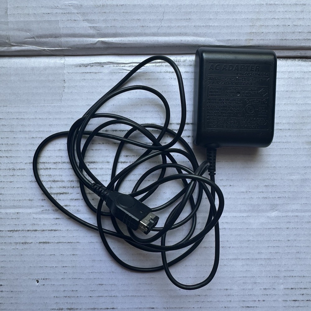Nintendo Gameboy Advance SP Wall Charger OEM Plug for GBA or Original DS NTR-002